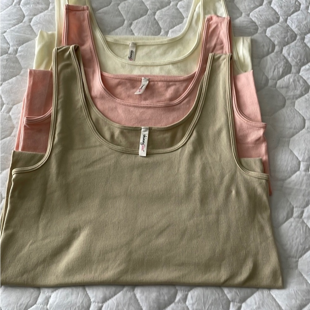 skinnytees Missy Basic Tank - High Neckline
